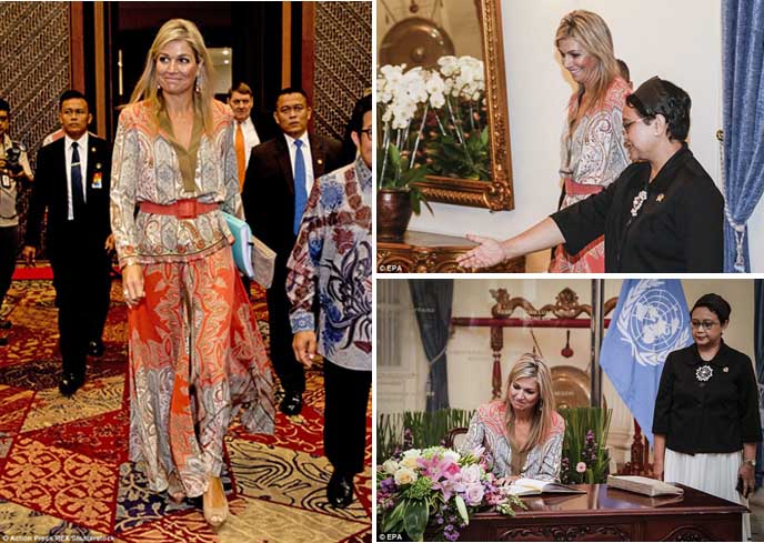 Ratu Maxima dari Belanda Tiba di Jakarta Hadiri Konferensi Ekonomi